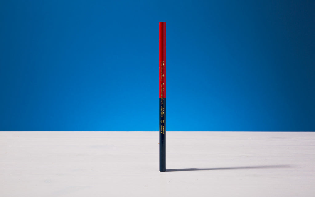 Red and Blue Kitaboshi Editor's Pencil